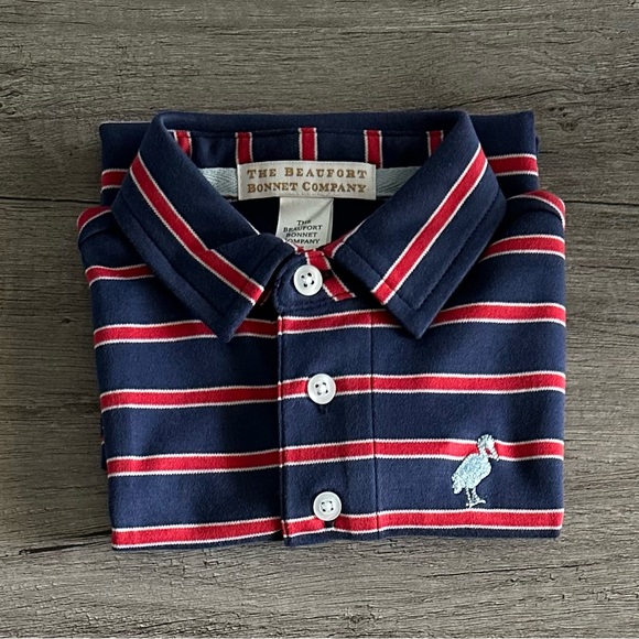 The Beaufort Bonnet Co. Kids Prim & Proper Polo. Size 2T (Boy). NWT! - Picture 3 of 7